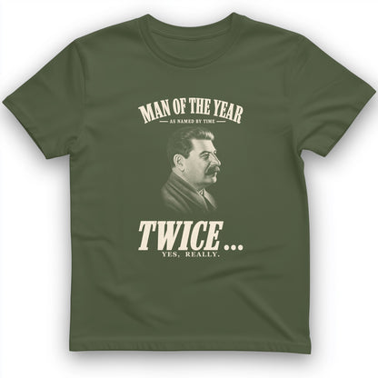 Stalin Man Of The Year Twice T-Shirt