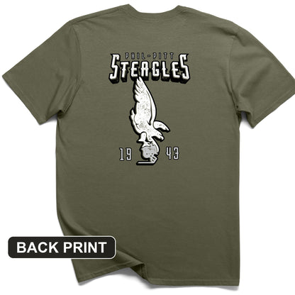 Steagles Back Print T-Shirt