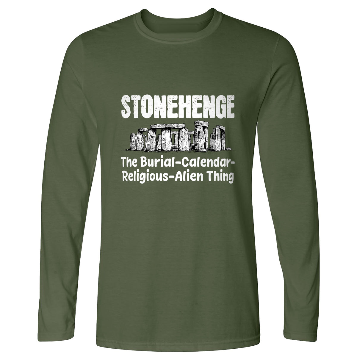 Stonehenge Burial Thing Long Sleeve T-Shirt