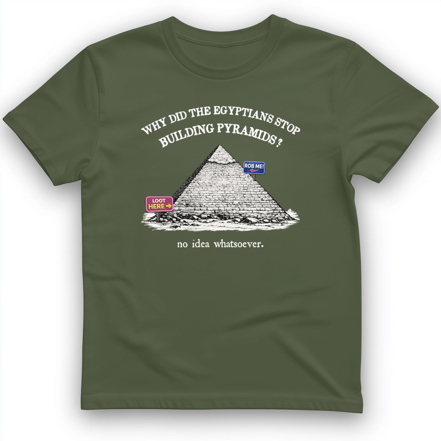 Stop Building Pyramids T-Shirt