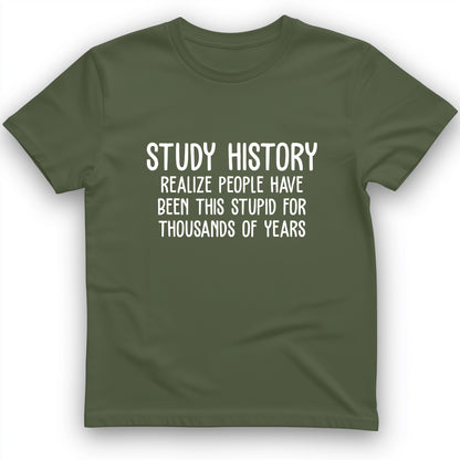 Study History T-Shirt