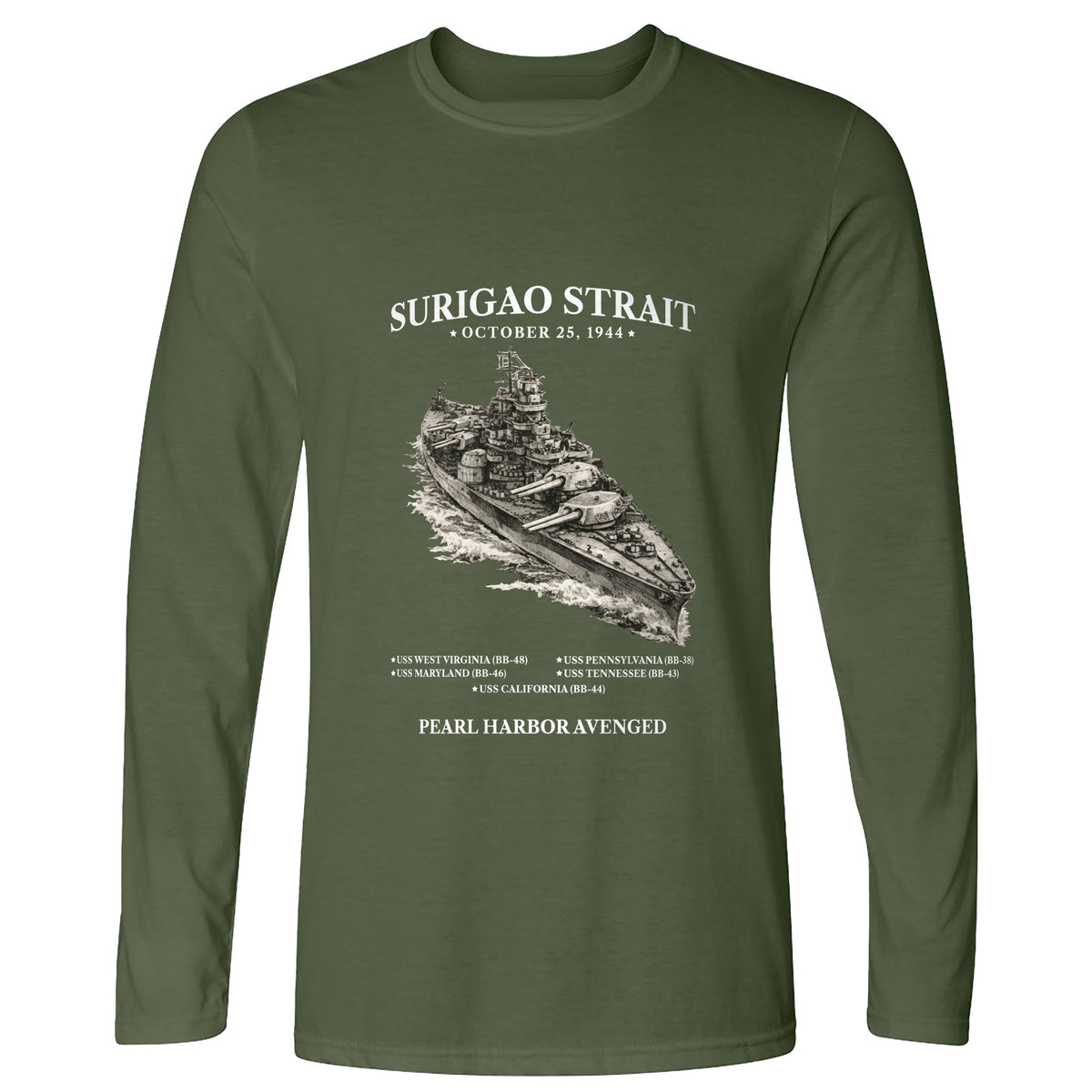 Surigao Strait Long Sleeve T-Shirt