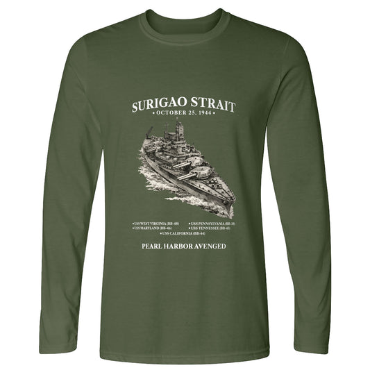 Surigao Strait Long Sleeve T-Shirt