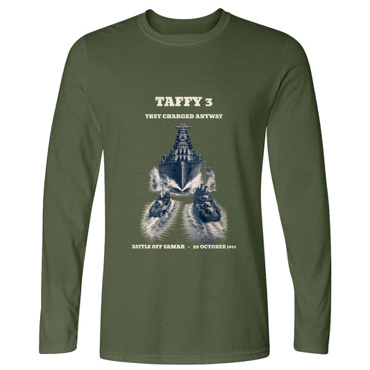 Taffy 3 - They Charged Anyway Long Sleeve T-Shirt