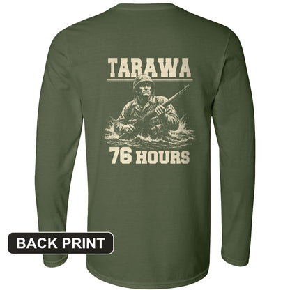 Tarawa Back Print Long Sleeve T-Shirt
