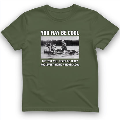 Teddy Riding Moose T-Shirt