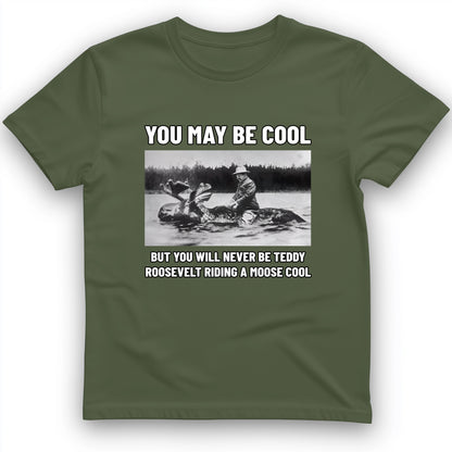 Teddy Riding Moose T-Shirt