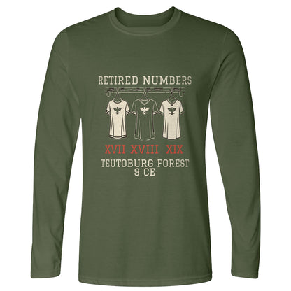Teutoburg Retired Numbers Long Sleeve T-Shirt