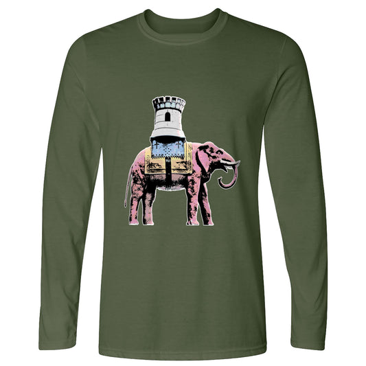 The Elephant And The Castle Long Sleeve T-Shirt