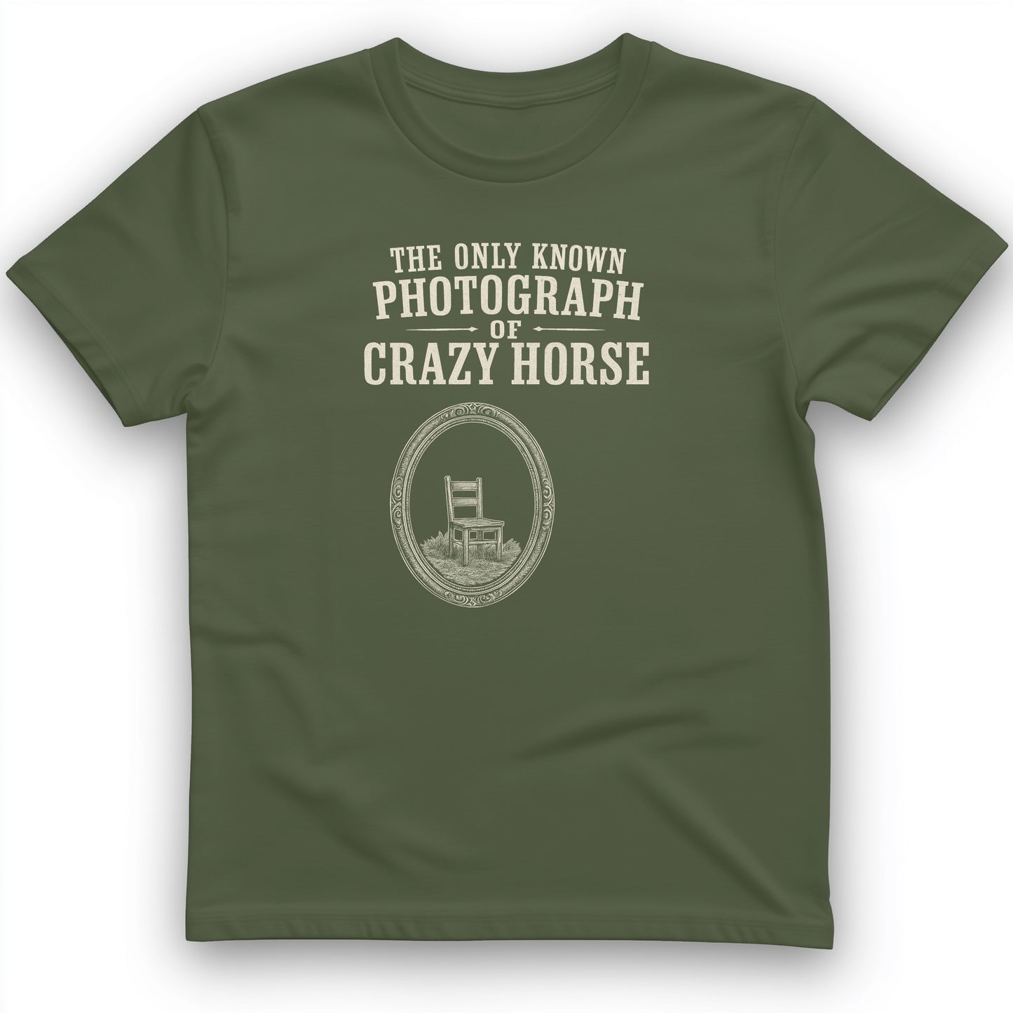 The Only Known Photograph of Crazy Horse T-Shirt