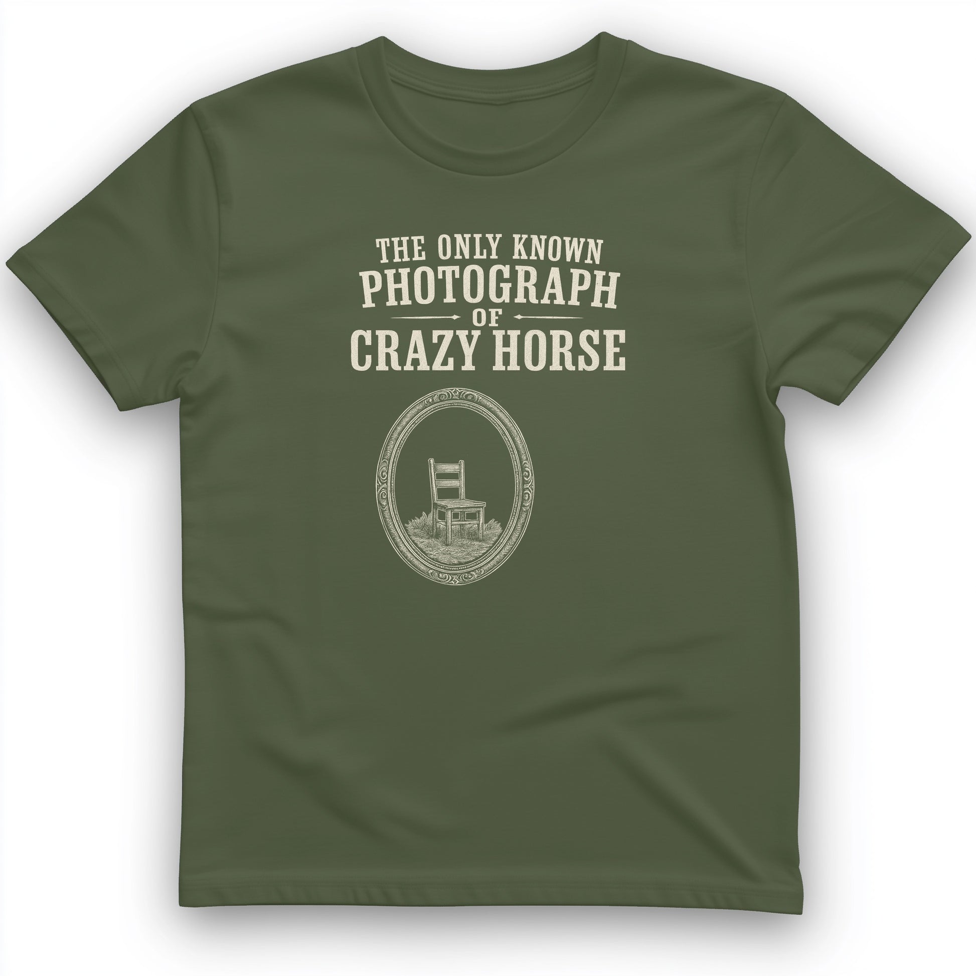 The Only Known Photograph of Crazy Horse T-Shirt