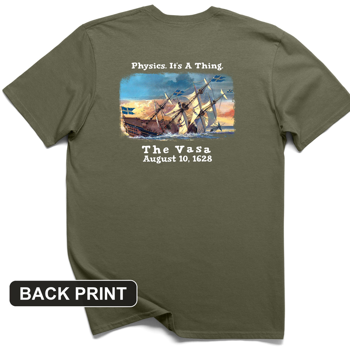 The Vasa Back Print T-Shirt