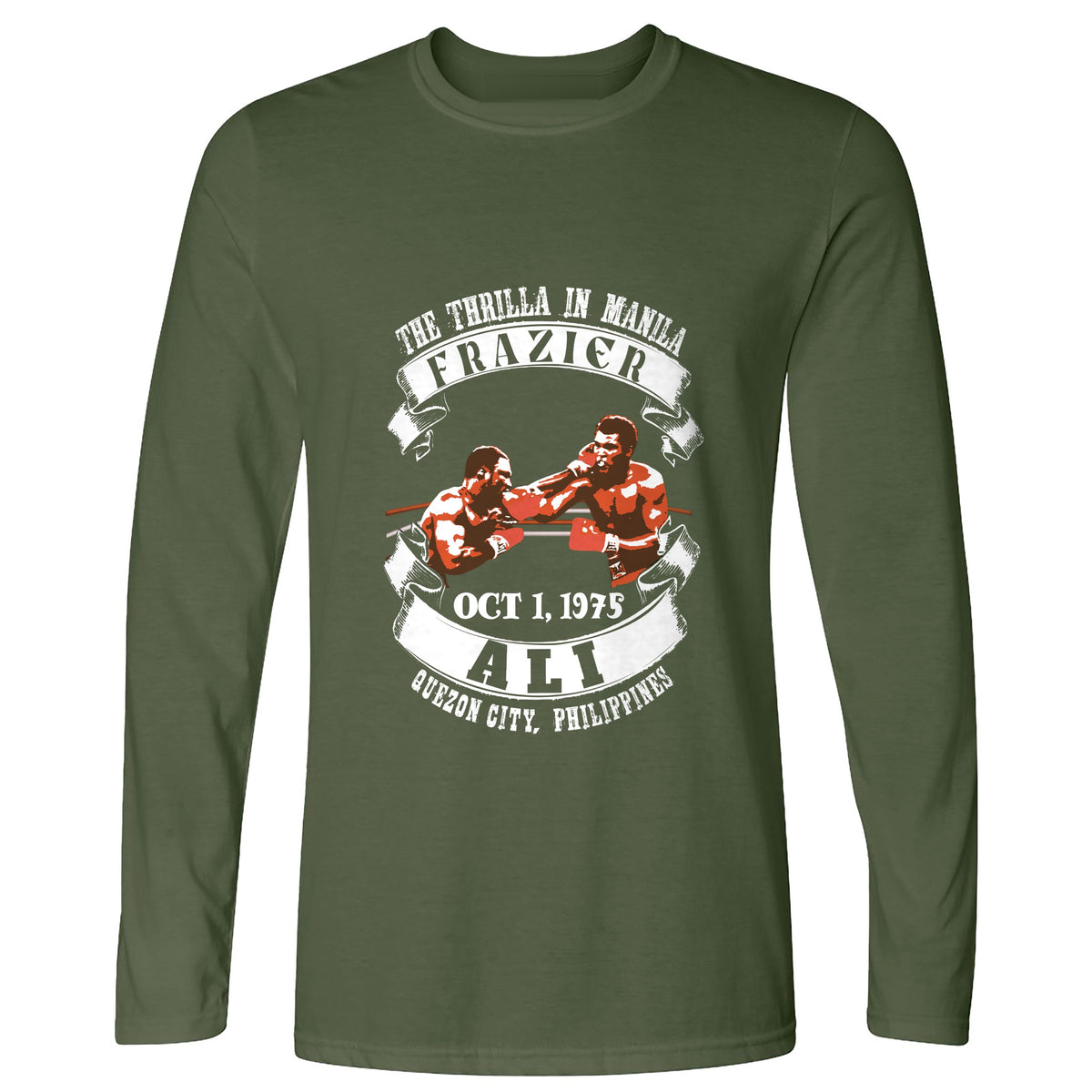 Thrilla In Manila Long Sleeve T-Shirt