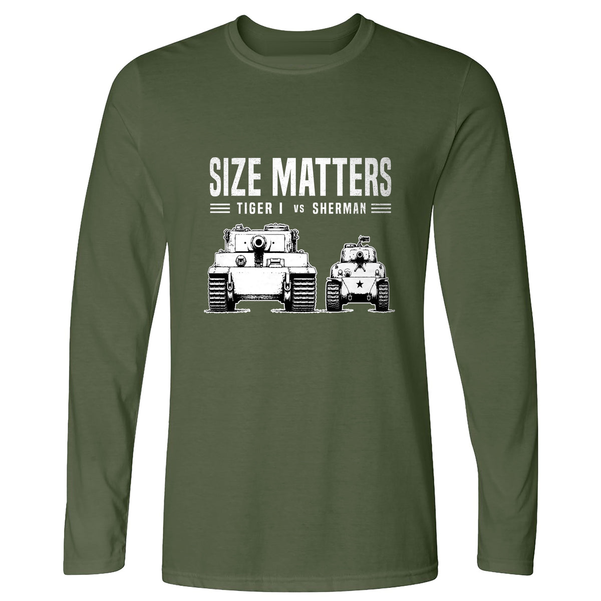 Tiger vs Sherman Long Sleeve T-Shirt
