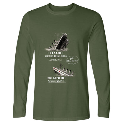 Titanic and Britannic Long Sleeve T-Shirt