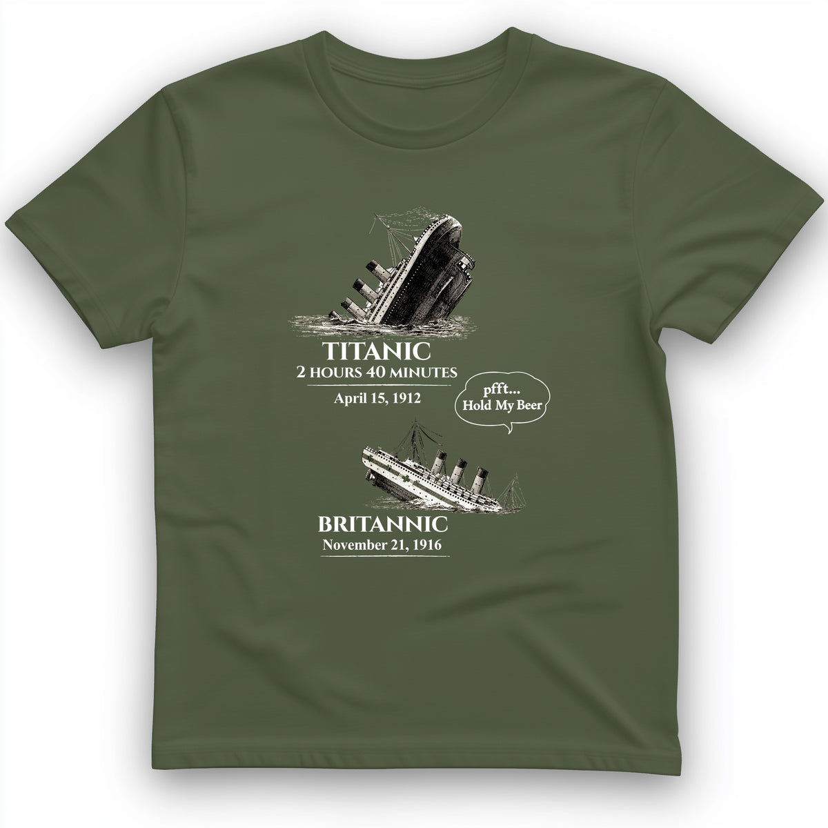Titanic and Britannic T-Shirt