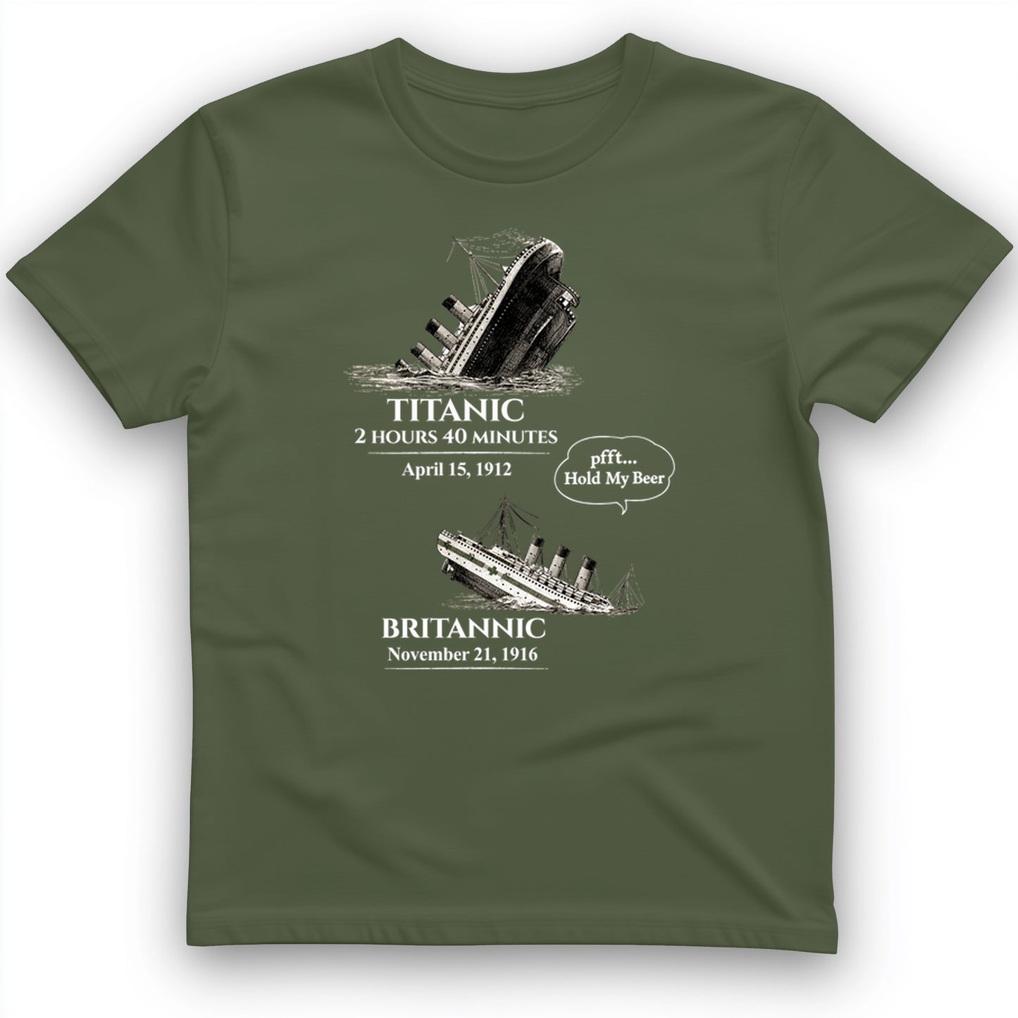 Titanic and Britannic T-Shirt