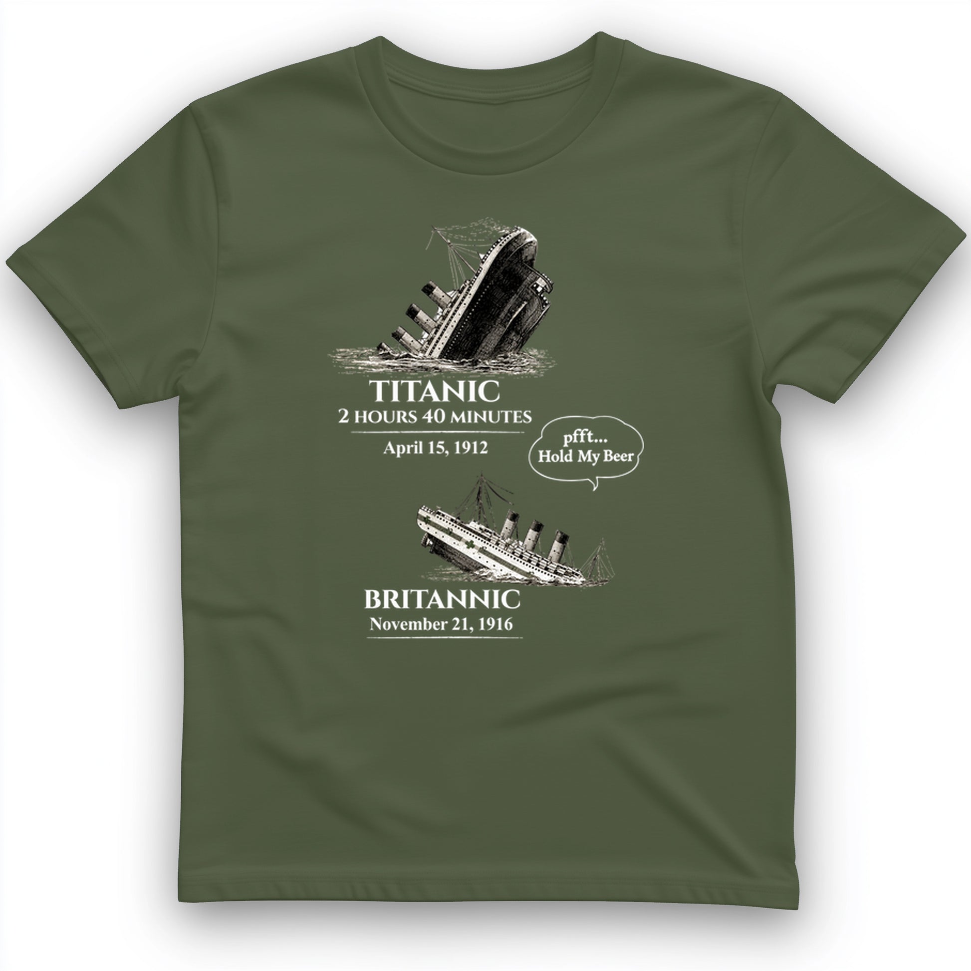 Titanic and Britannic T-Shirt