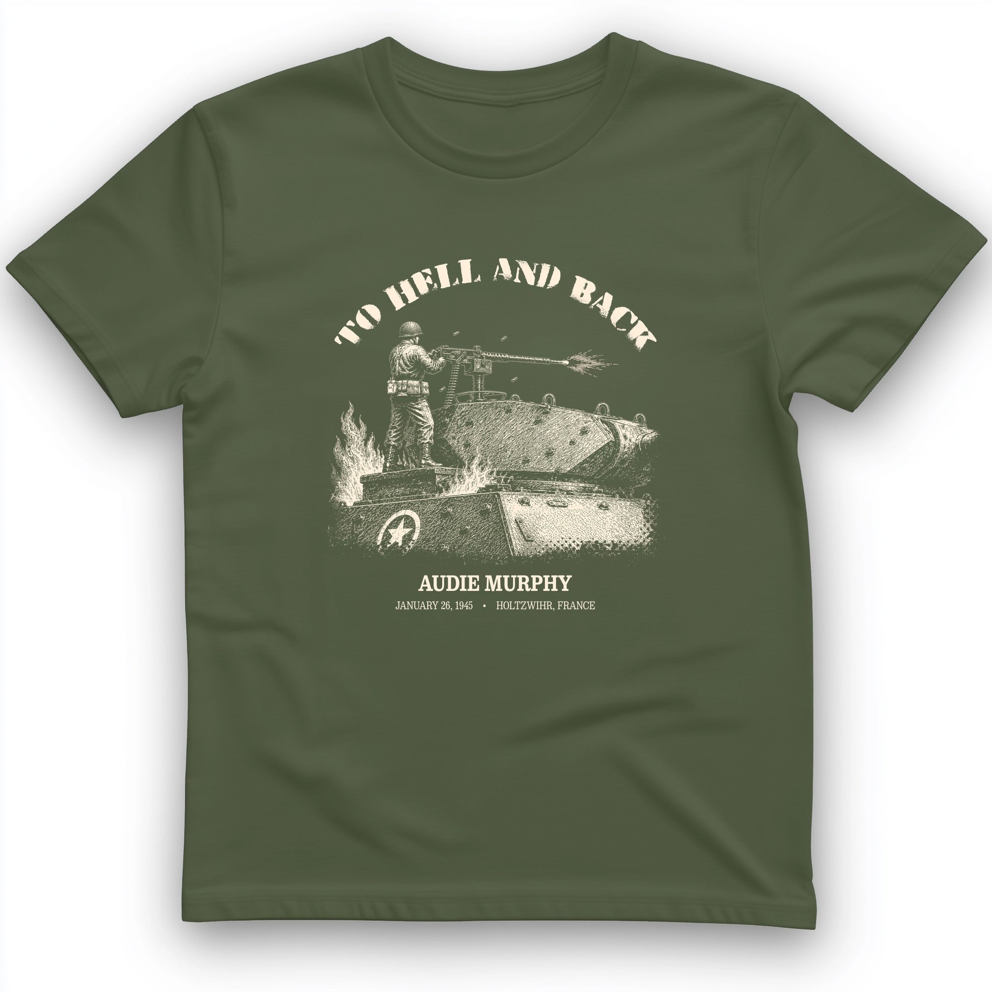 To Hell And Back - Audie Murphy T-Shirt