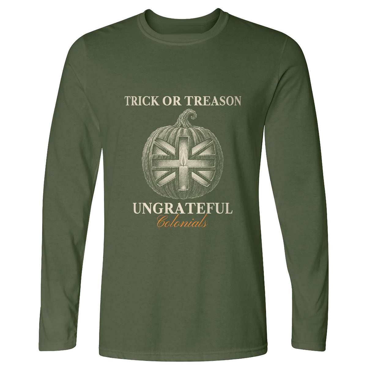 Trick Or Treason Long Sleeve T-Shirt