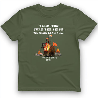 Turn The Ships On T-Shirt