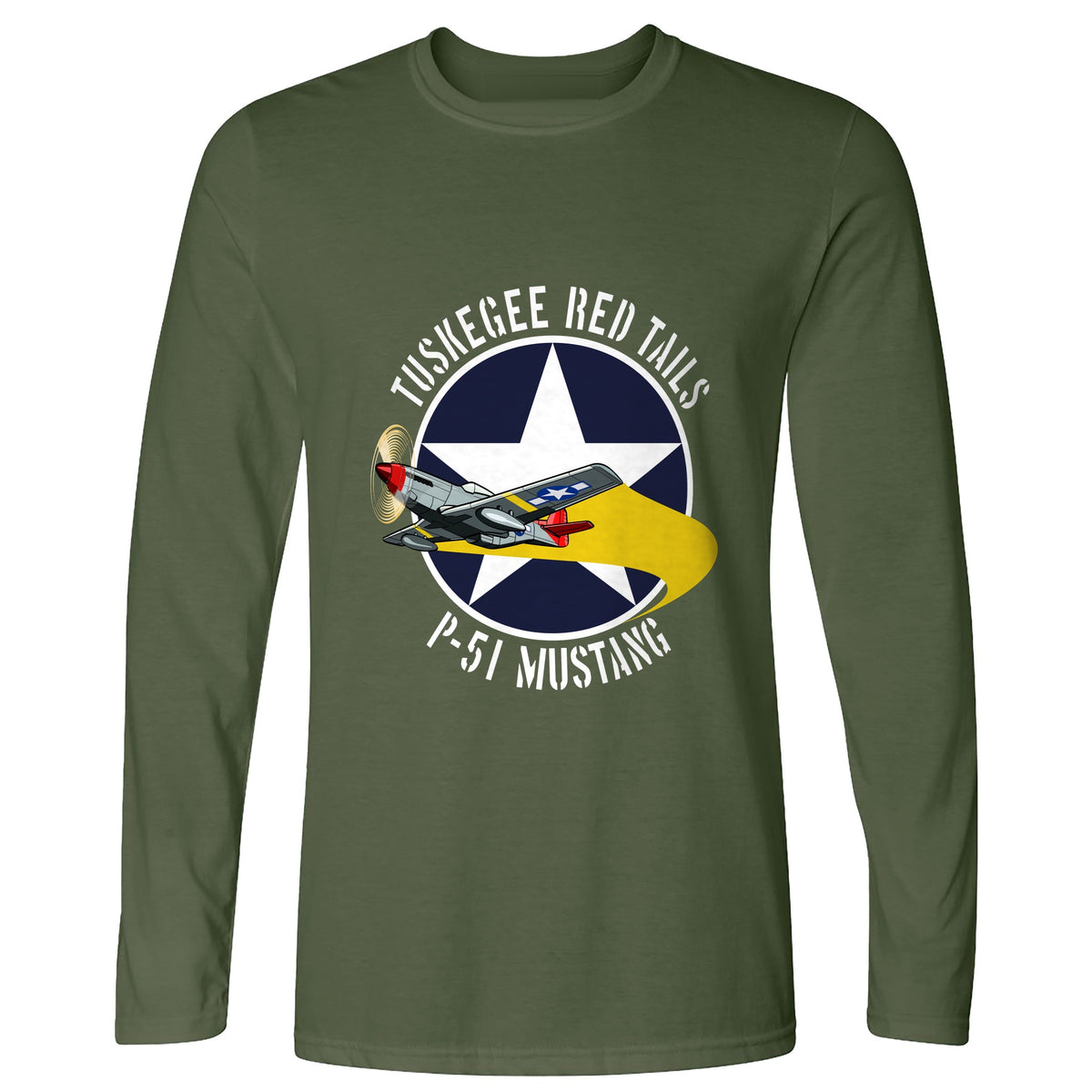 Tuskegee Red Tails Long Sleeve T-Shirt