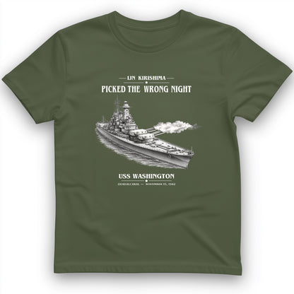 USS Washington at Guadalcanal T-Shirt