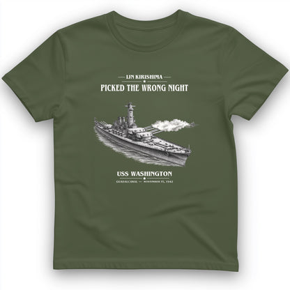 USS Washington at Guadalcanal T-Shirt