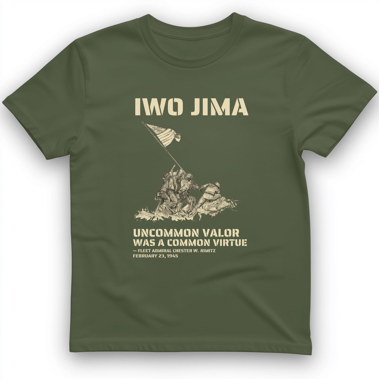 Uncommon Valor Iwo Jima T-Shirt