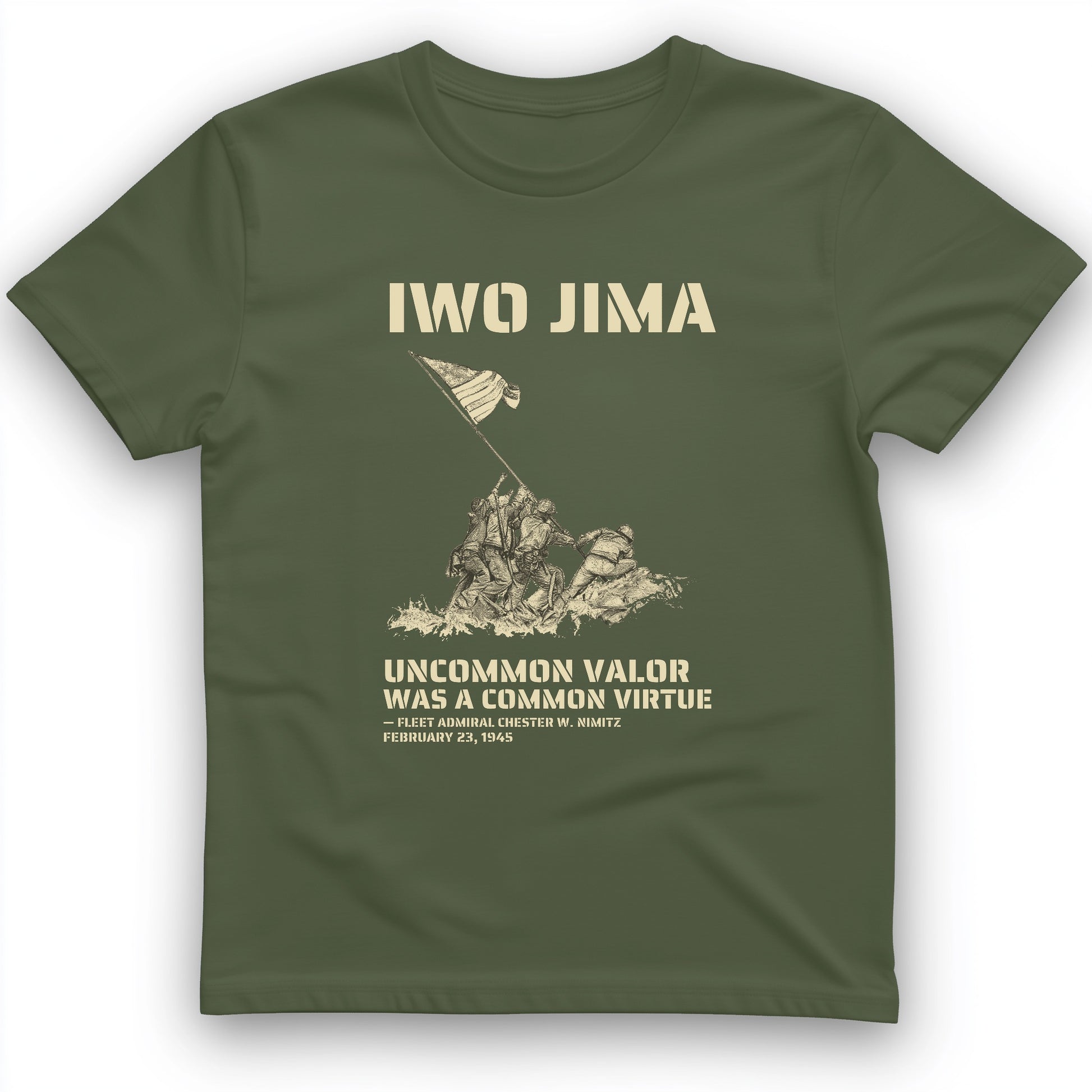 Uncommon Valor Iwo Jima T-Shirt