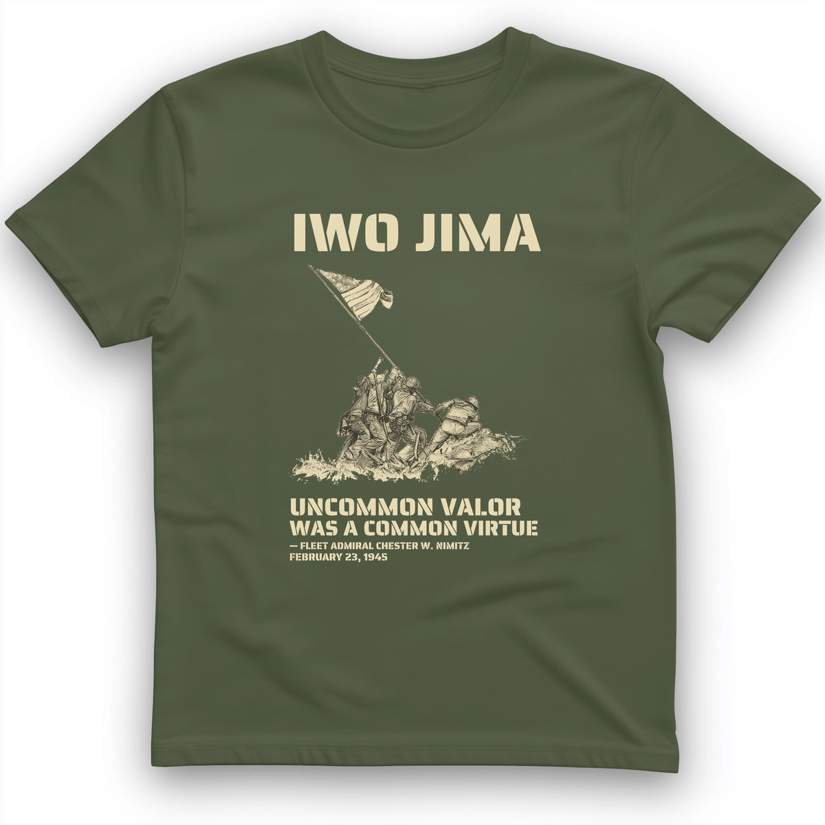 Uncommon Valor Iwo Jima T-Shirt
