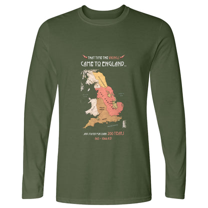 Vikings In England Long Sleeve T-Shirt