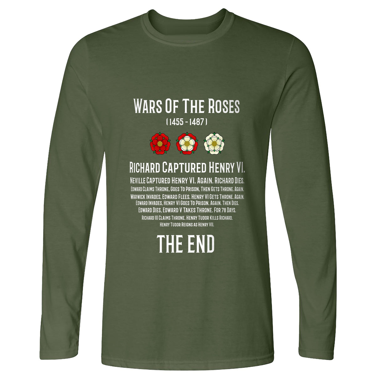 Wars Of The Roses Long Sleeve T-Shirt