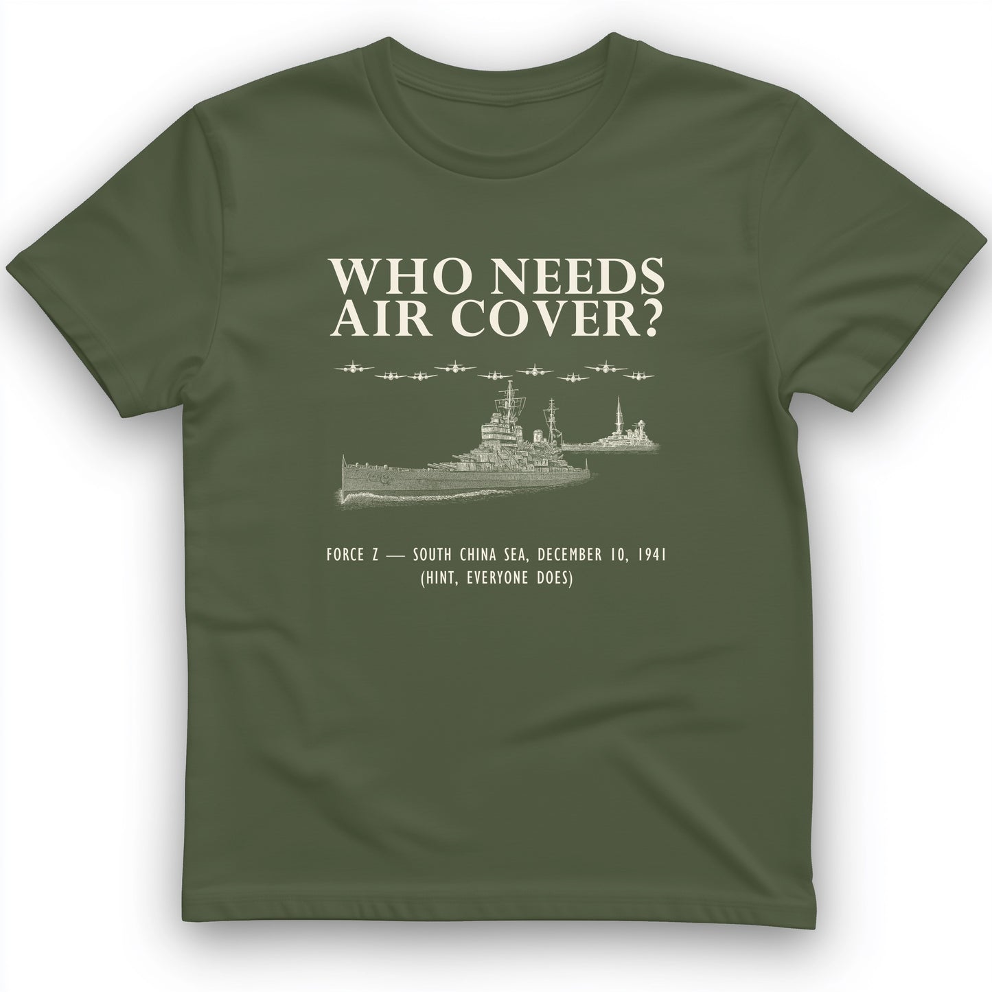Who Needs Air Cover T-Shirt