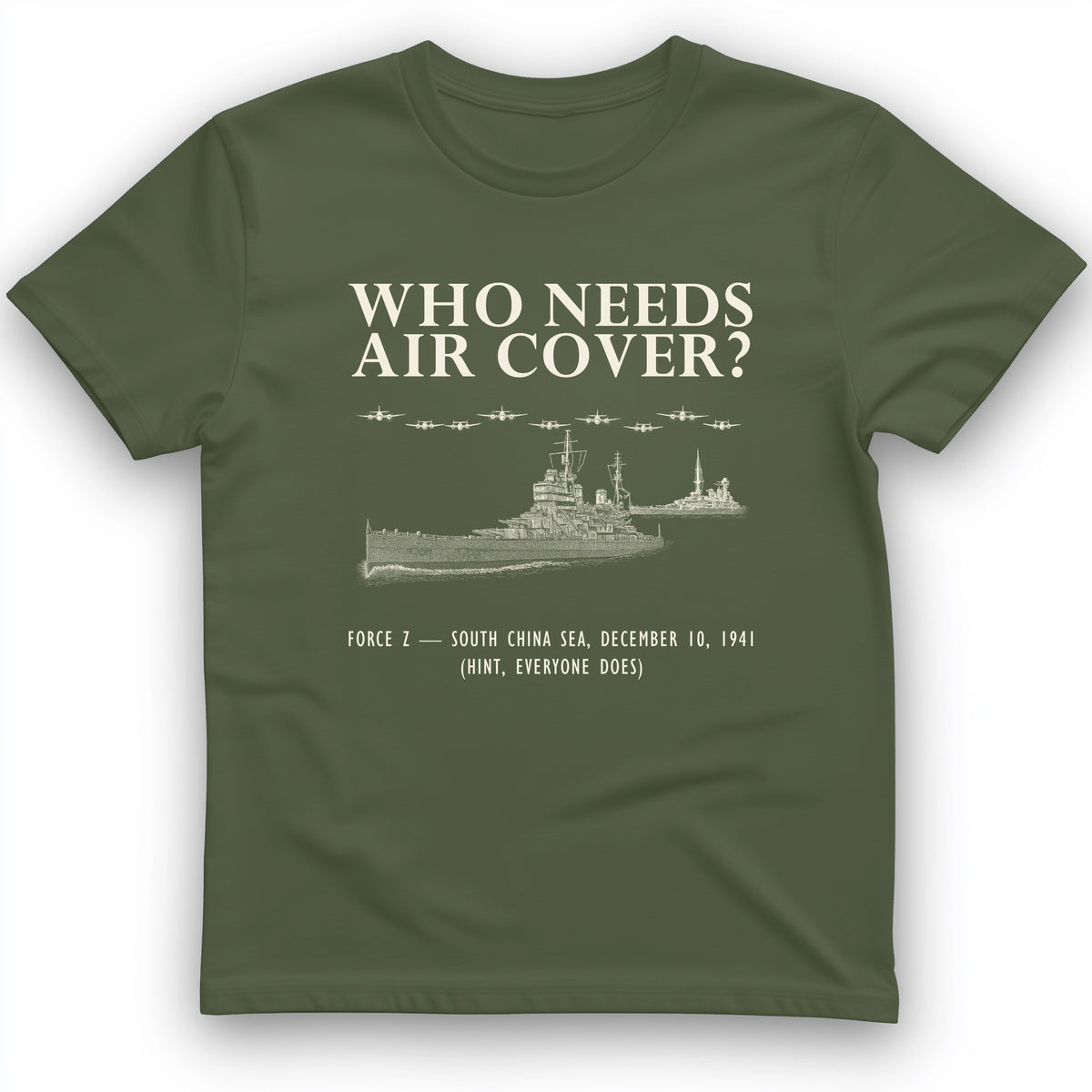 Who Needs Air Cover T-Shirt