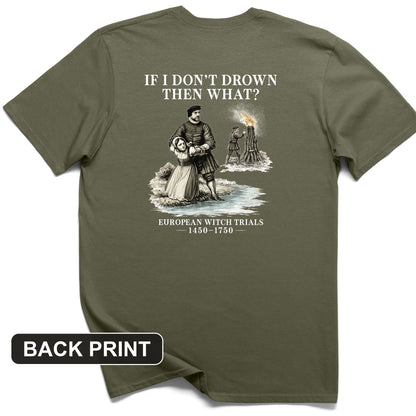 Witch Back Print T-Shirt