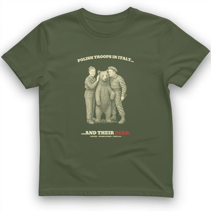 Wojtek Polish Troops Italy T-Shirt