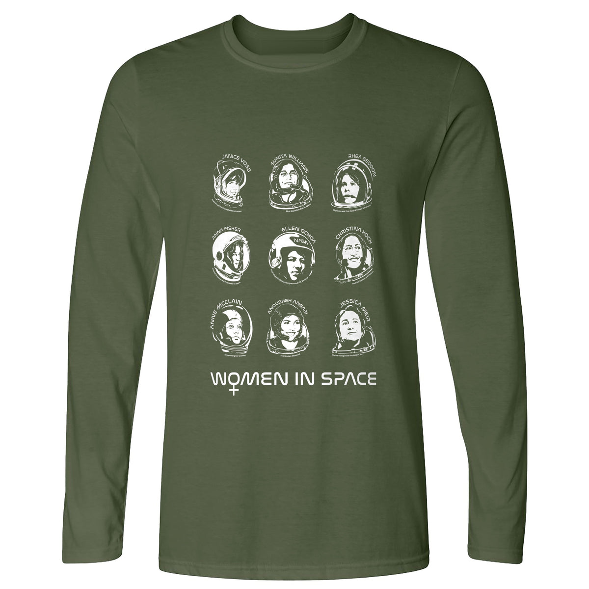 Women in Space Long Sleeve T-Shirt