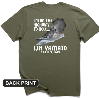 Yamato Back Print T-Shirt