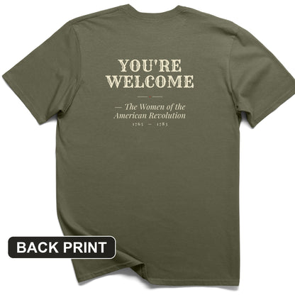 You're Welcome Back Print T-Shirt