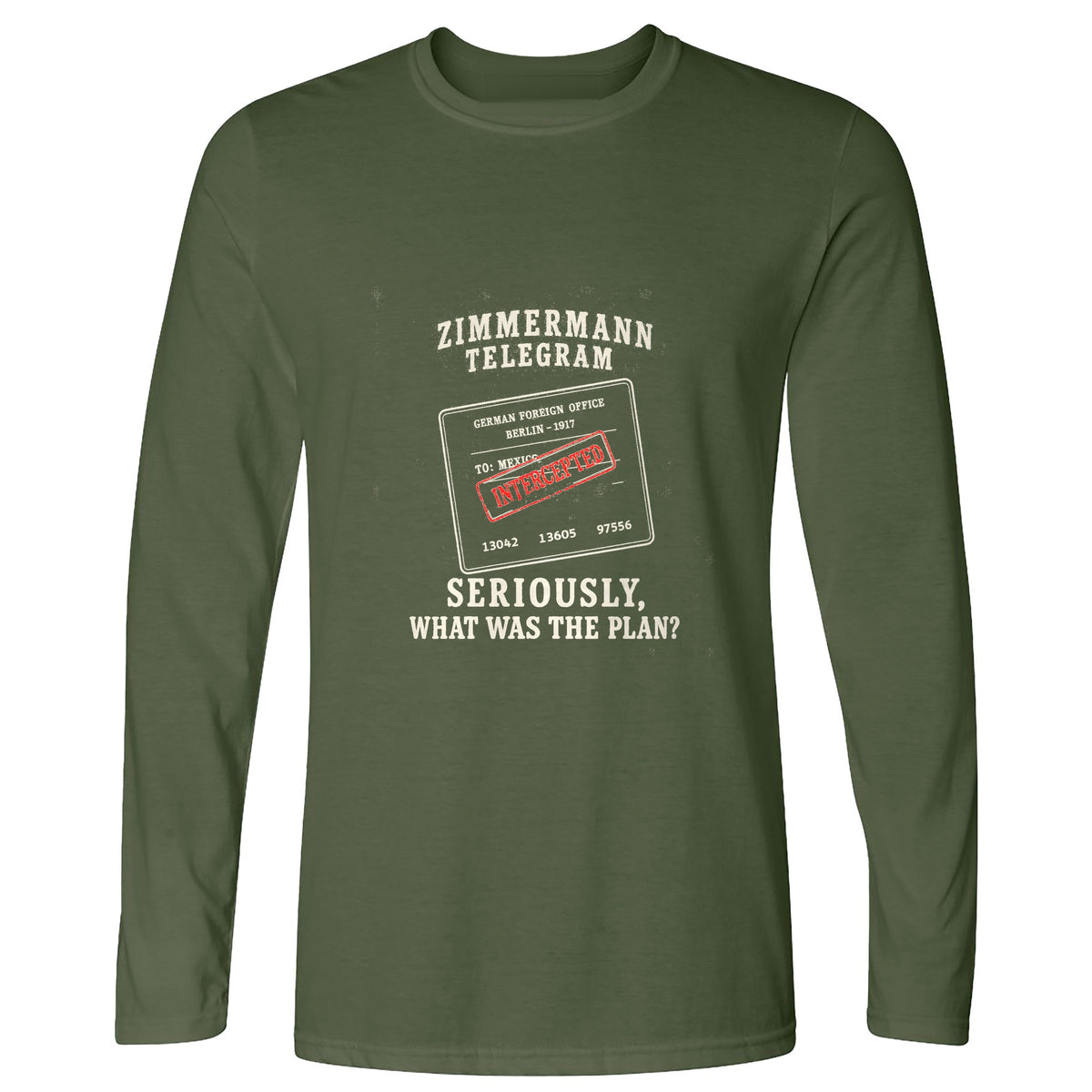 Zimmermann Telegram Long Sleeve T-Shirt