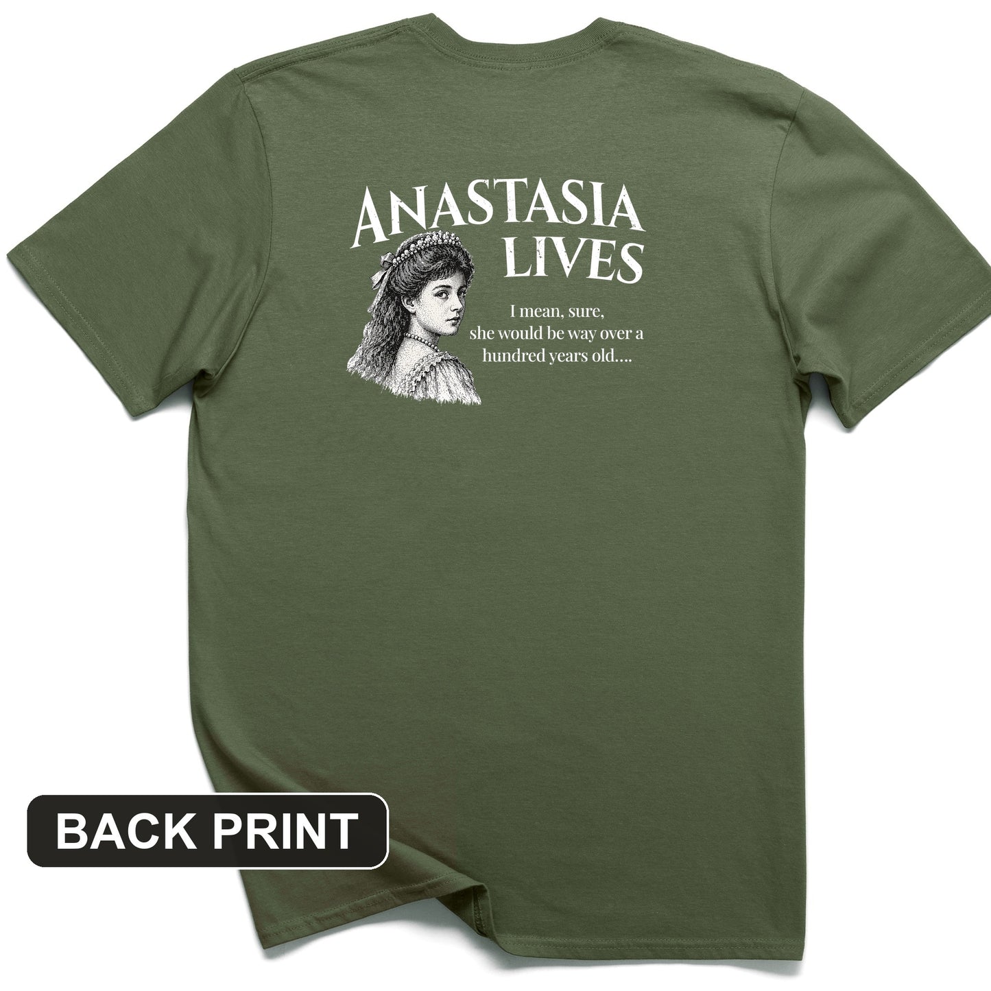 Anastasia Back Print T-Shirt