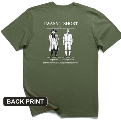 Average Height Back Print T-Shirt