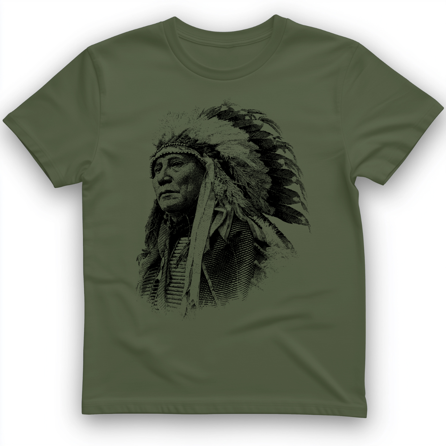 Chief Hollow Horn Bear T-Shirt