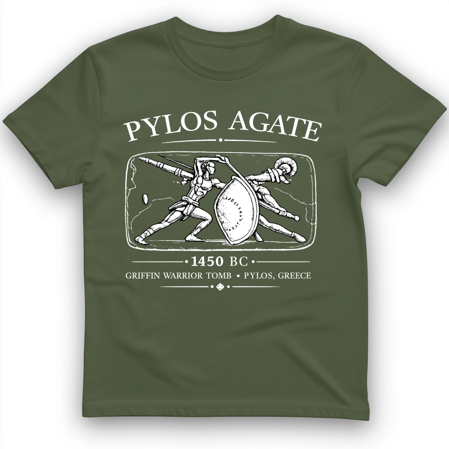 Pylos Agate T-Shirt Military Green / S