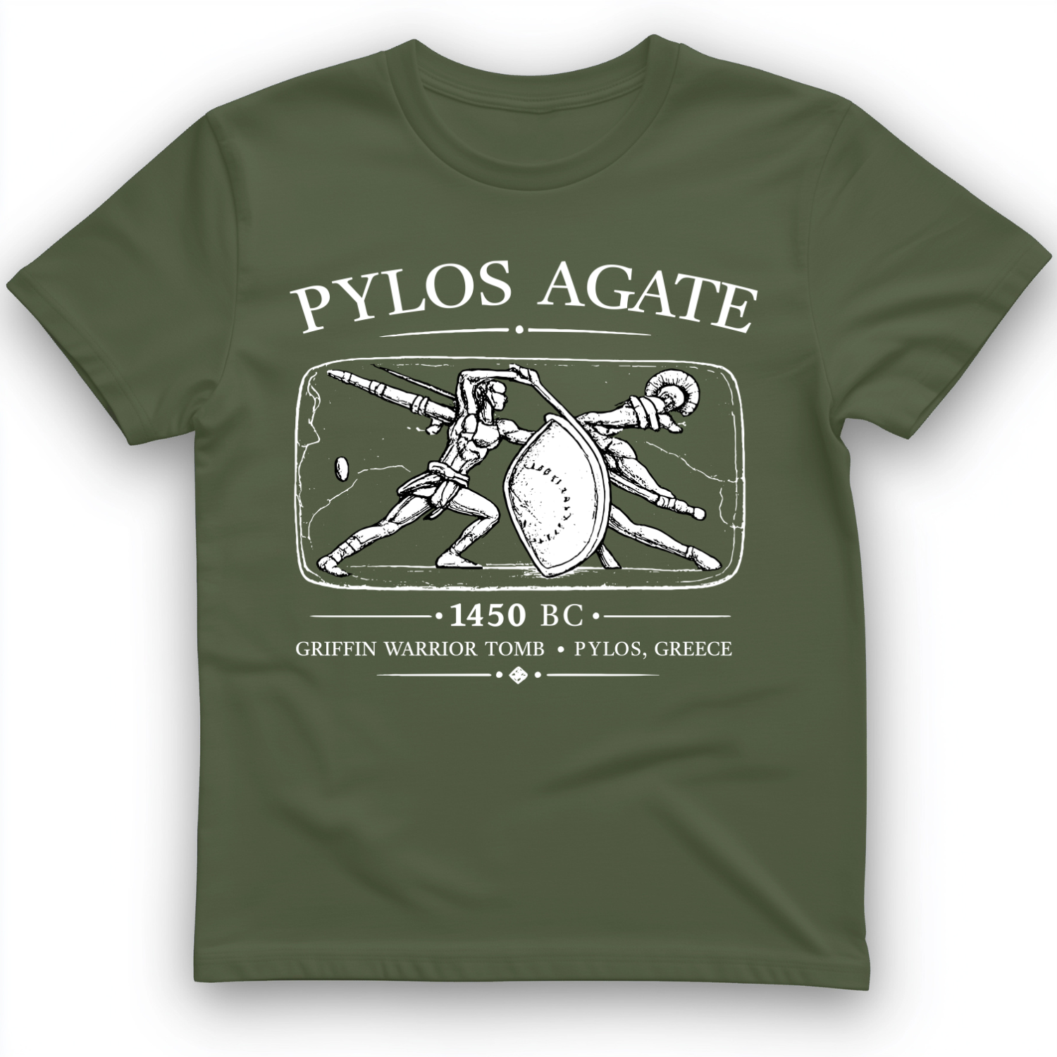 Pylos Agate T-Shirt Military Green / S