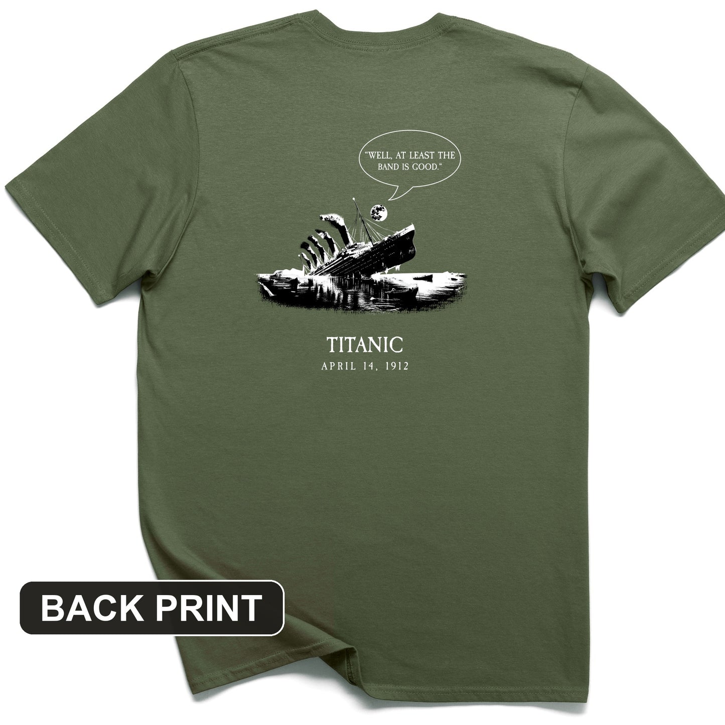 Band's Good Back Print T-Shirt