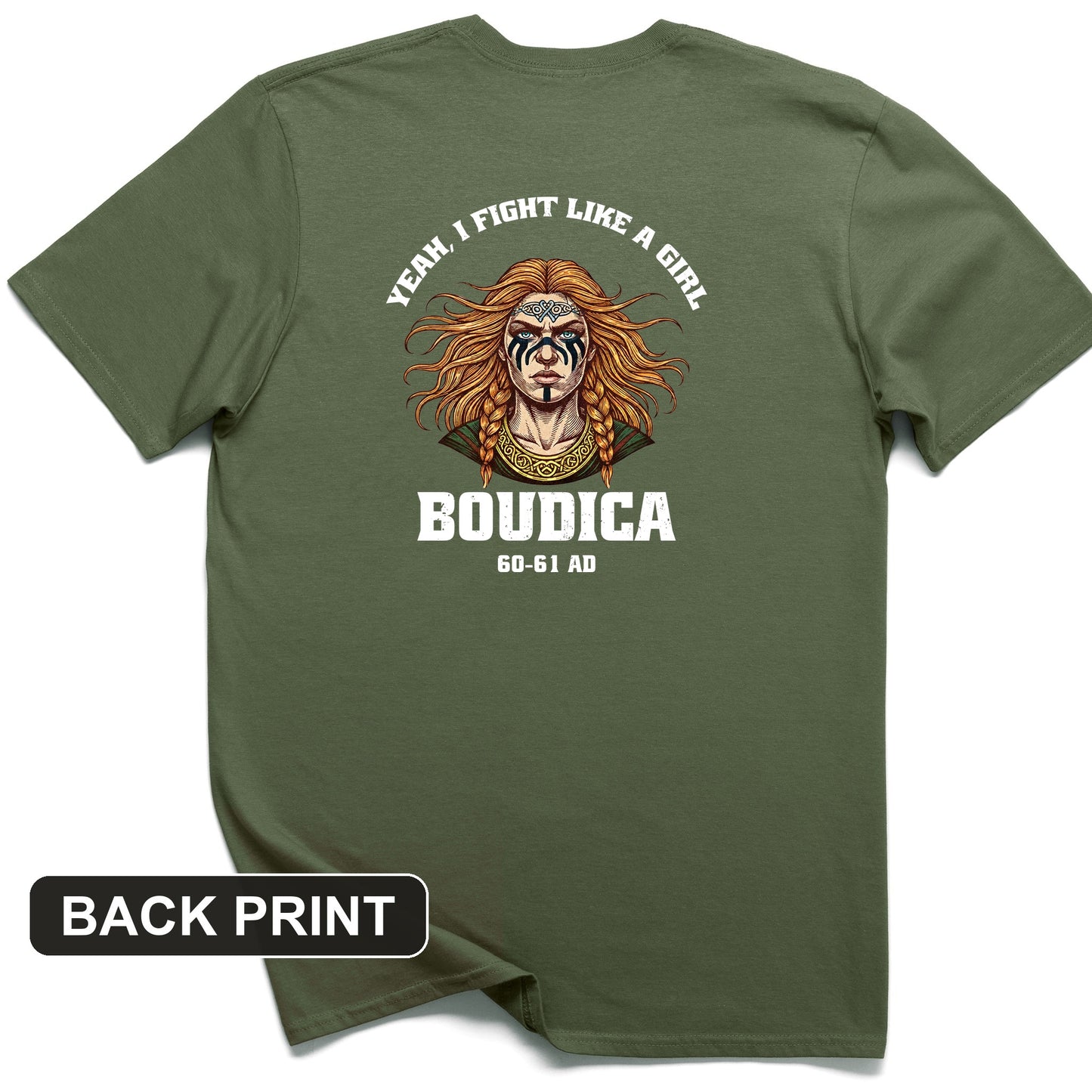 Boudica Back Print T-Shirt