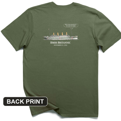 Britannic Back Print T-Shirt