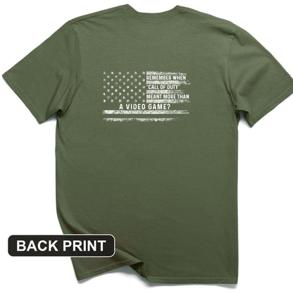 Call of Duty Back Print T-Shirt
